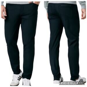 Vuori Meta Athletic Slim Pants V430-S Black Size 36x30 w/Flaw